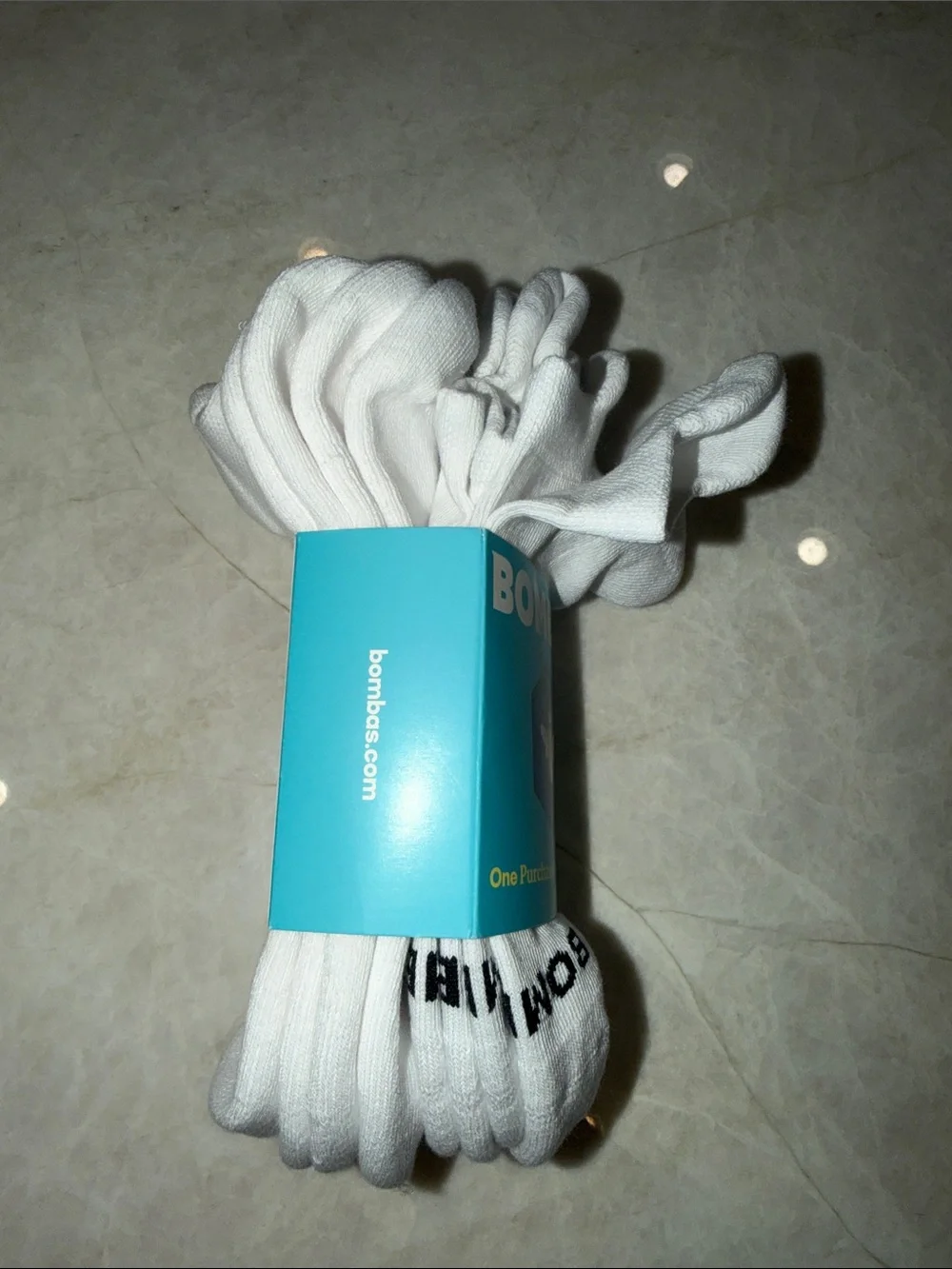 Bombas White Low-Cut Athletic Socks - 4 Pack, medium